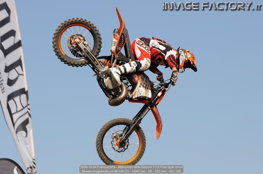 2009-10-04 Franciacorta - Motocross delle Nazioni 1116 Free style show